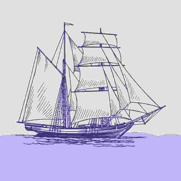 Boat illustration 7